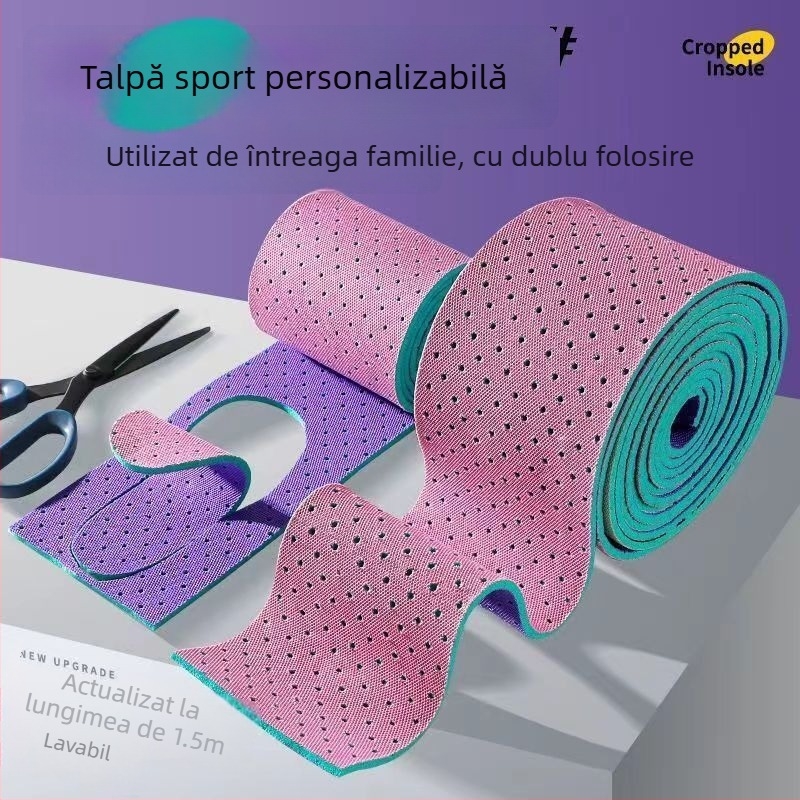 Tălpi pentru pantofi – din burete, decupabile pentru patru sezoane, unisex, absorb transpirația