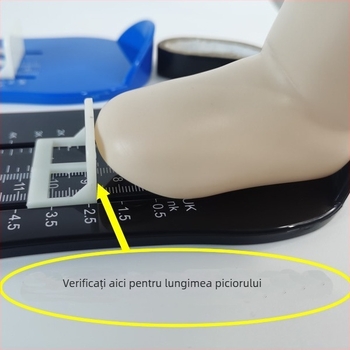 Masurător de talpă pentru copii — Versiune extinsă; potrivit pentru copii de 2 ani; ambalaj single; Material: Alt; Brand: Alt