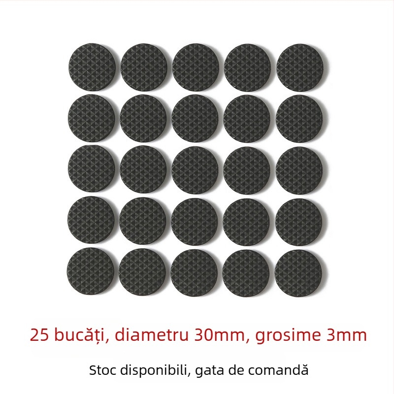 Păltițe protecție pentru picioarele scaunelor și mese — burete EVA cu spate din silicon, antiderapante și silențioase, autoadezive pentru mobilier, electrocasnice și meșteșuguri