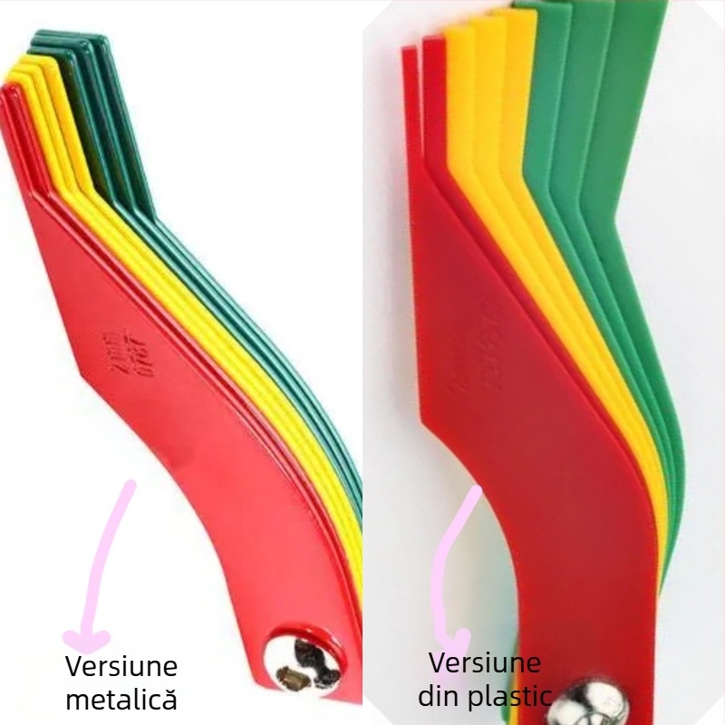 Grosime plăcuțe de frână – Instrument de măsurare din oțel inoxidabil și detector de uzură pentru autovehicule