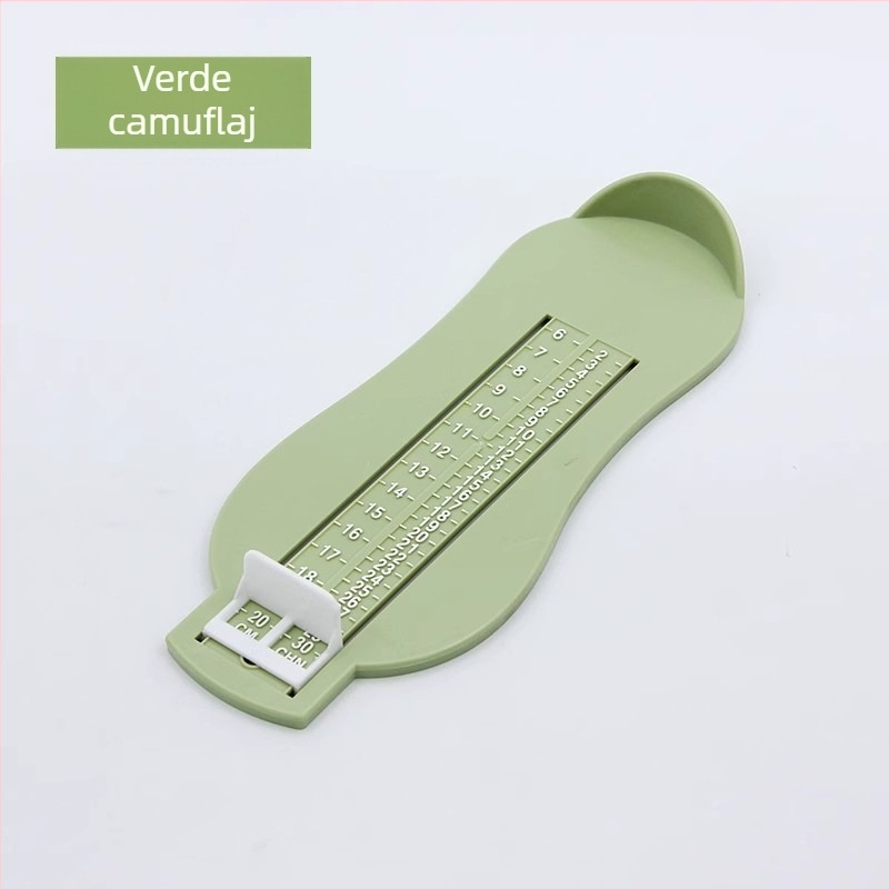 Măsurător pentru picior pentru încălțăminte copii - plastic, pentru copii 1–3 ani, ambalaj simplu