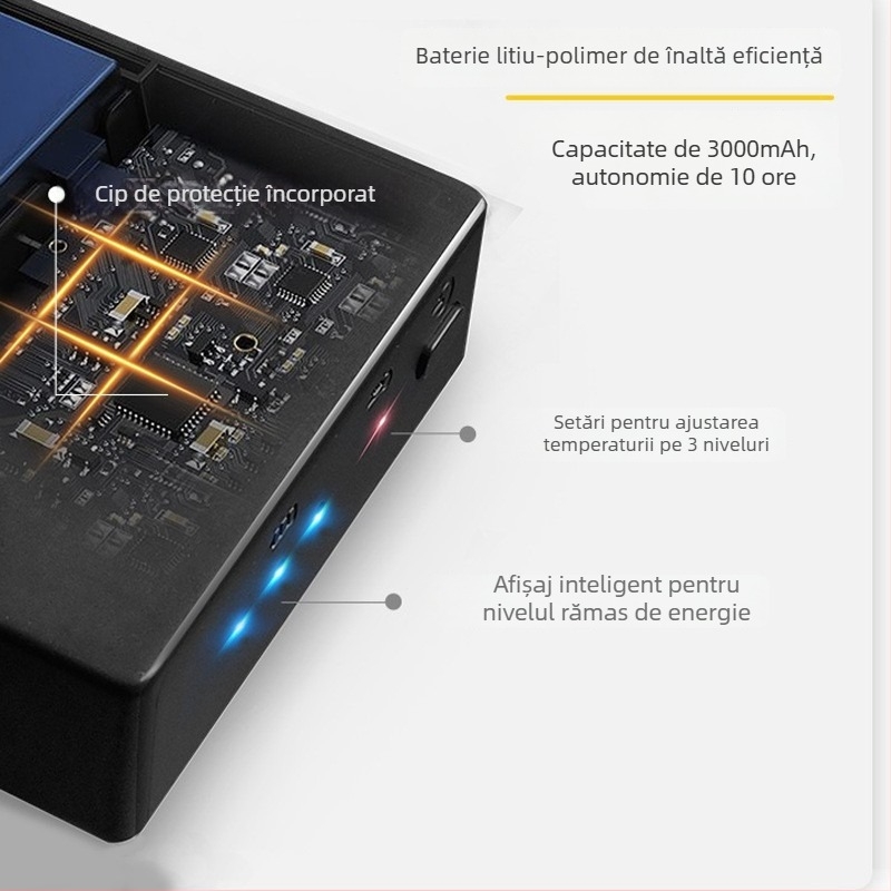 Talpă încălzită USB pentru papuci, unisex, suprafață din plasă, talpă EVA, utilizare casnică