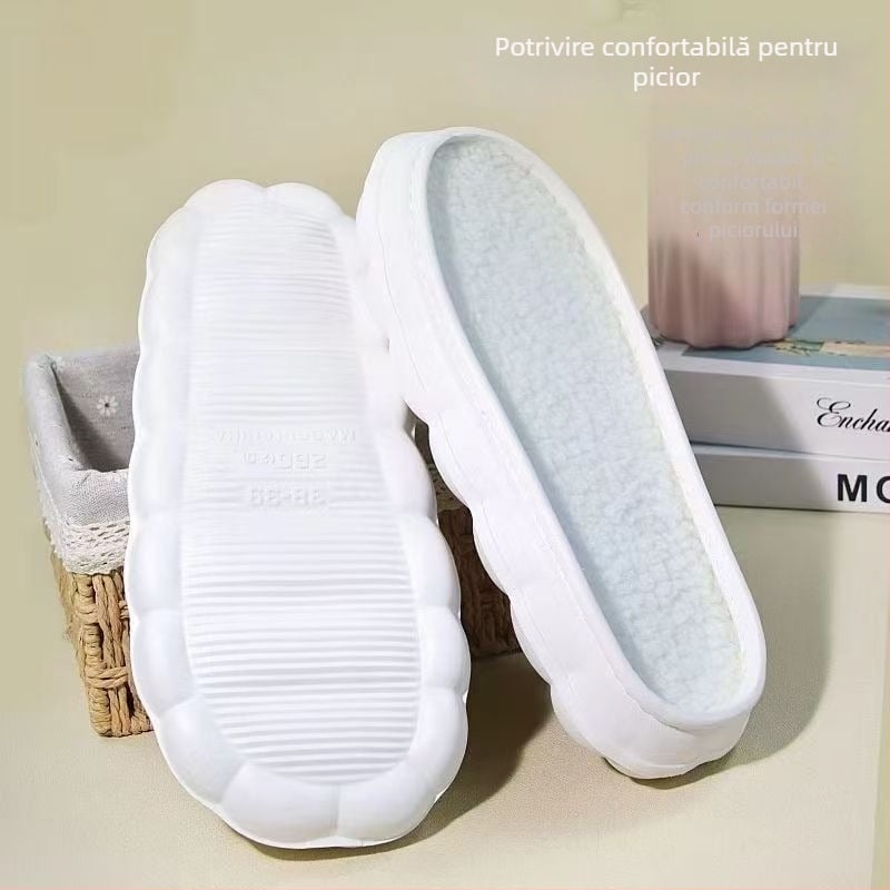 Talpa Cloud-Sole - EVA țesută manual, Antiderapant, Rezistentă la uzură (Iarnă, Toamnă)