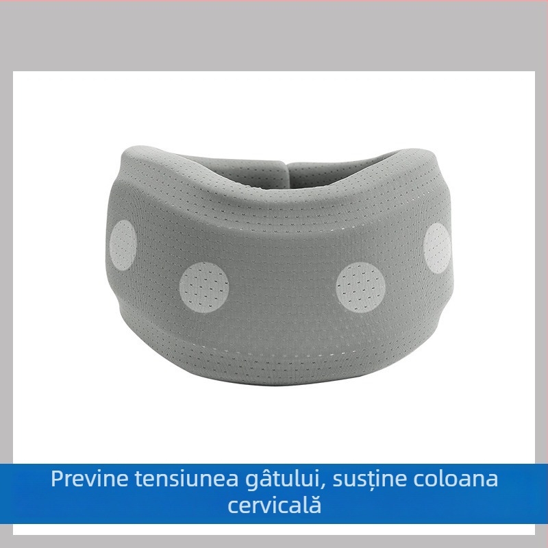 Guler cervical din spumă, suport reglabil pentru gât pentru corectarea posturii, imprimare logo disponibilă, garanție de 30 de zile
