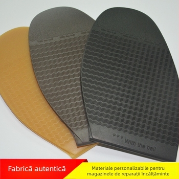 Pantofi din piele handmade, stil Forefoot, model Fine Ripple, brand With the Ball, talpă din cauciuc (Stil: Forefoot; Model: Fine Ripple; Brand: With the Ball; Material: Rubber)