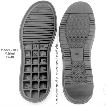 Set de reparații pentru pantofi de cauciuc pentru femei, cu materiale antiderapante lucrate manual, talpă plată casual, accesorii durabile