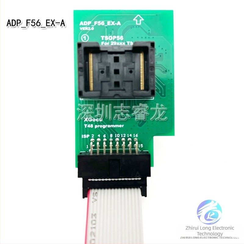 TSOP56 adaptor pentru conversie ADP_F56_EX-A/B/C pentru programatorul T48 — test burn-in, citire scriere