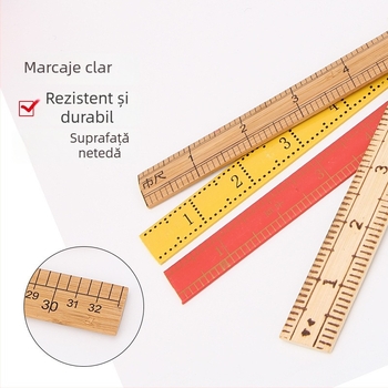 Riglă de măsurare din plastic pentru croitor - unealtă DIY pentru cusut