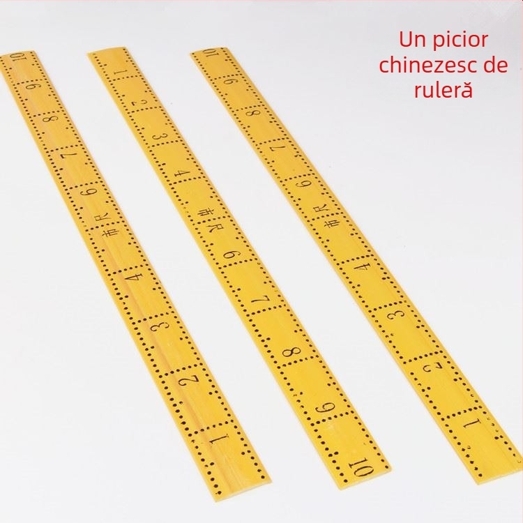 Riglă de măsurare din plastic pentru croitor - unealtă DIY pentru cusut