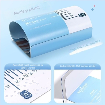 Covoraș de măsurare a înălțimii și greutății bebelușilor pentru sugari și copii