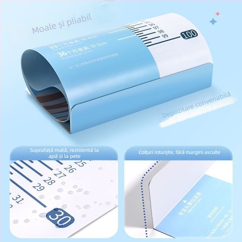 Covoraș de măsurare a înălțimii și greutății bebelușilor pentru sugari și copii