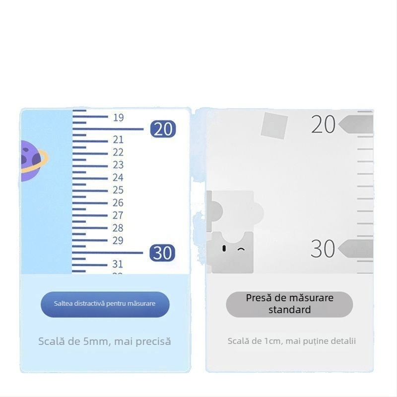 Covoraș de măsurare a înălțimii și greutății bebelușilor pentru sugari și copii