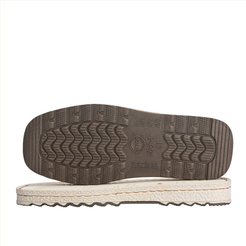 Papuci de interior din cauciuc Conium cow pentru iarnă, primăvară și toamnă — stil pentru naveta zilnică