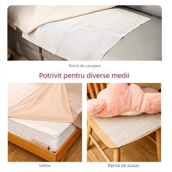 Covoraș antiderapant din spumă EVA pentru saltea, canapea și tatami, pătrat cu relief