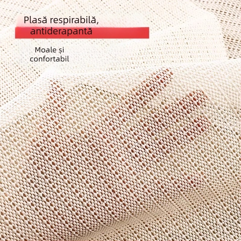 Covoraș antiderapant din spumă EVA pentru saltea, canapea și tatami, pătrat cu relief