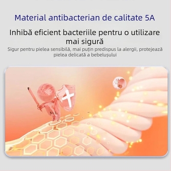 Corector pentru respirația orală la copii — previne deschiderea gurii în timpul somnului, stil desen animat, fir de poliester