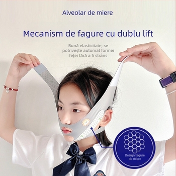 Corector pentru respirația orală la copii — previne deschiderea gurii în timpul somnului, stil desen animat, fir de poliester