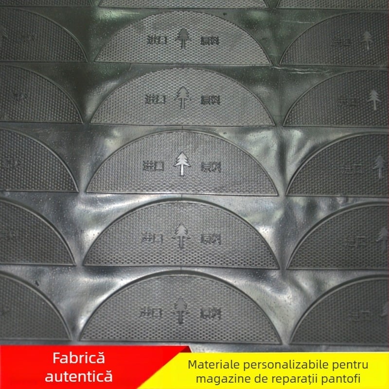 Patch margine călcâi din piele – material de reparație din cauciuc, 6 mm, utilizare în exterior, model Heel Offset