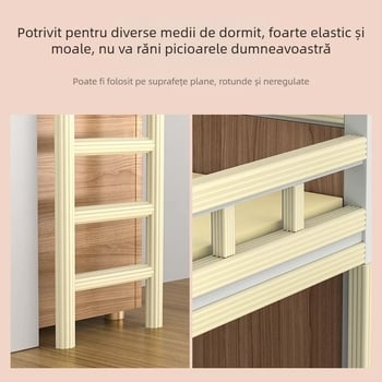 Covorașe de scară pentru cămin cu plăci antiaderare pentru trepte, burete spumă pentru scări și balustrade — Friendly, nbr, dormitor, stil modern simplu