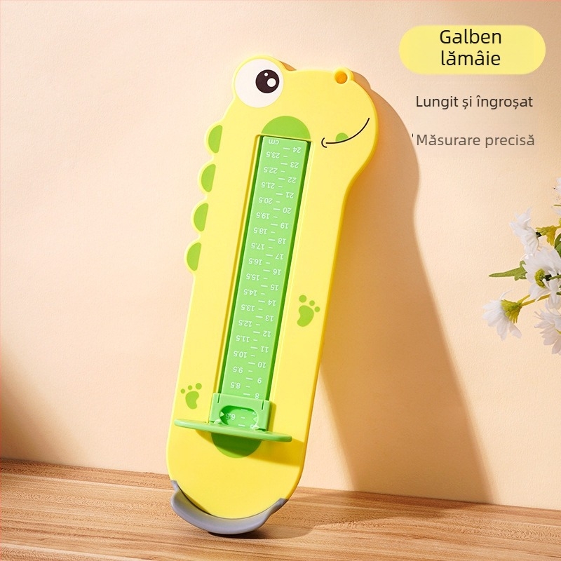 Dispozitiv de măsurat picior pentru copii - plastic ABS, 1–16 ani, ambalaj standard