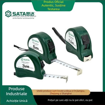 Stanley bandă metrică din oțel, precizie 1. clasă, rezistentă la uzură și la cădere