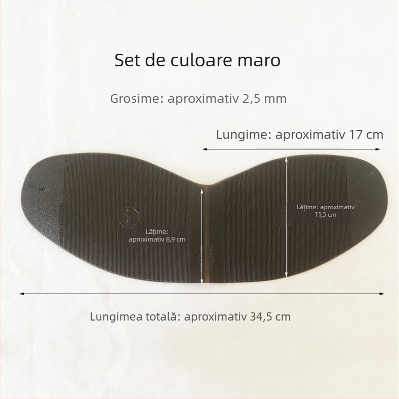 Insertie anti-derapare pentru antepicior la pantofi cu toc înalt, din lemn, rezistentă la uzură, silențioasă