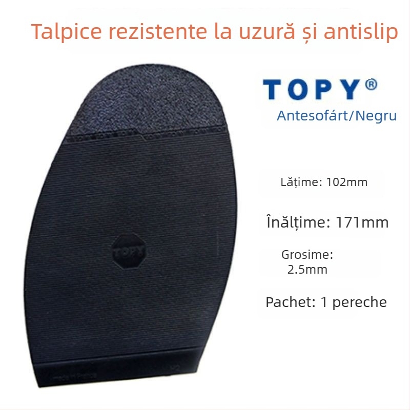 Insertie anti-derapare pentru antepicior la pantofi cu toc înalt, din lemn, rezistentă la uzură, silențioasă
