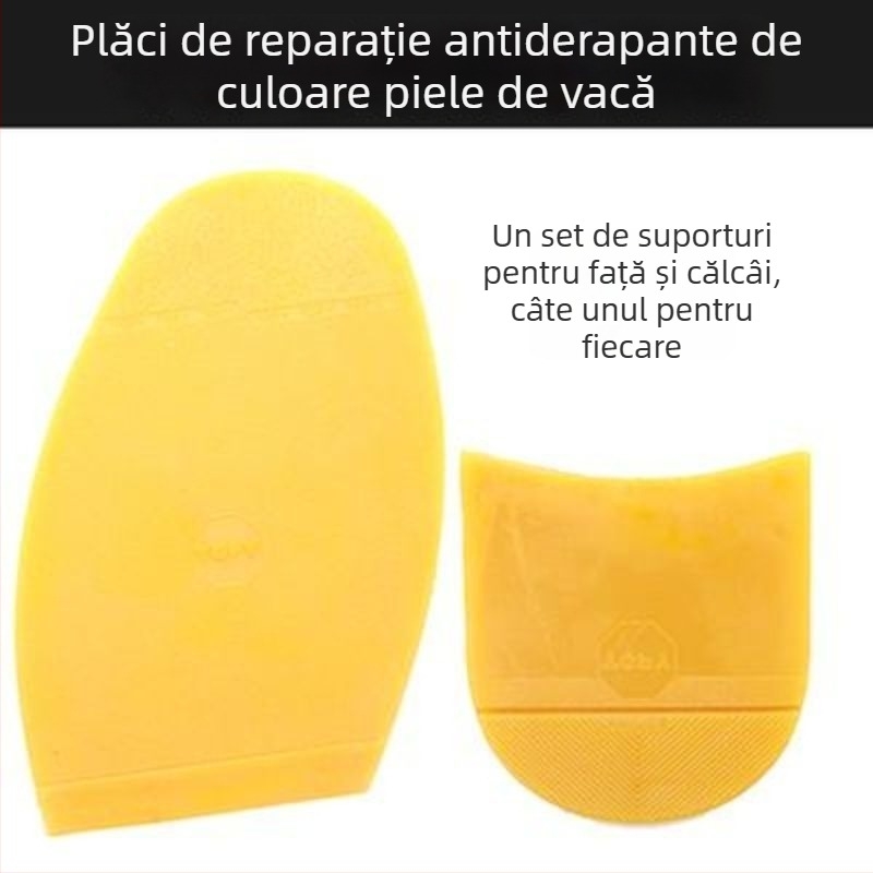 Insertie anti-derapare pentru antepicior la pantofi cu toc înalt, din lemn, rezistentă la uzură, silențioasă