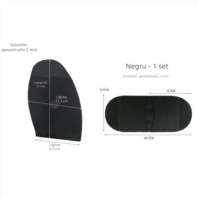 Insertie anti-derapare pentru antepicior la pantofi cu toc înalt, din lemn, rezistentă la uzură, silențioasă