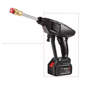 Pistol portabil de spălat mașini cu tijă extensibilă – presiune 4000 PSI, alamă și oțel inoxidabil, greutate netă 164 g