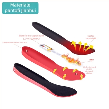 Talpă încălzită, material PU, model JF193, pentru încălțăminte sport