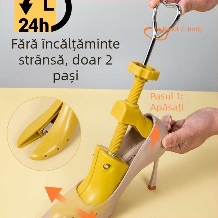 Extensor de pantofi – Modelul 985, pentru pantofi din pânză, unealtă universală de întindere a lățimii și lungimii
