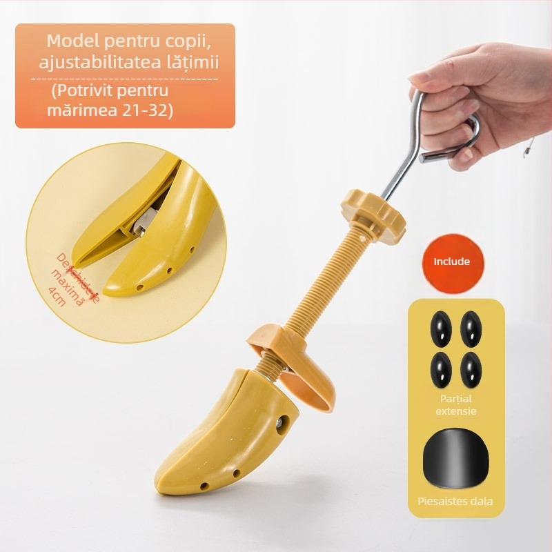 Extensor de pantofi – Modelul 985, pentru pantofi din pânză, unealtă universală de întindere a lățimii și lungimii
