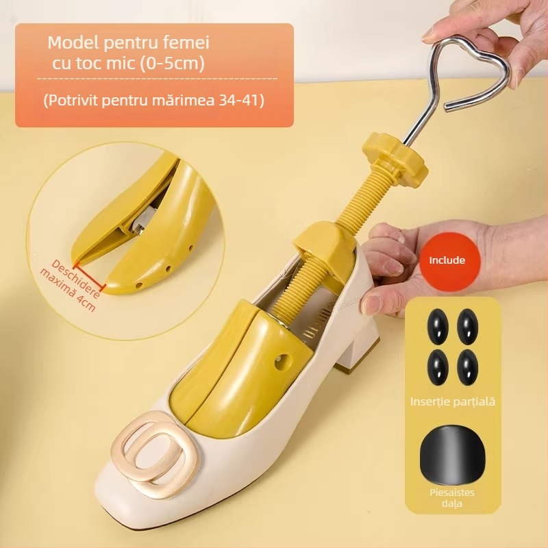 Extensor de pantofi – Modelul 985, pentru pantofi din pânză, unealtă universală de întindere a lățimii și lungimii
