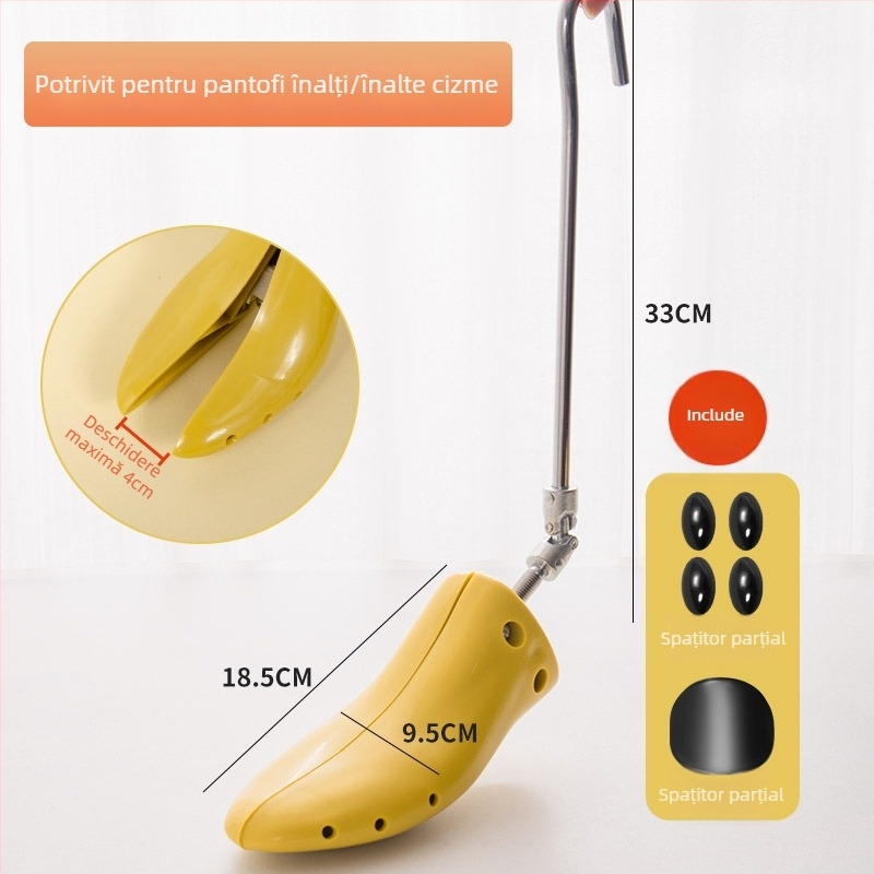 Extensor de pantofi – Modelul 985, pentru pantofi din pânză, unealtă universală de întindere a lățimii și lungimii