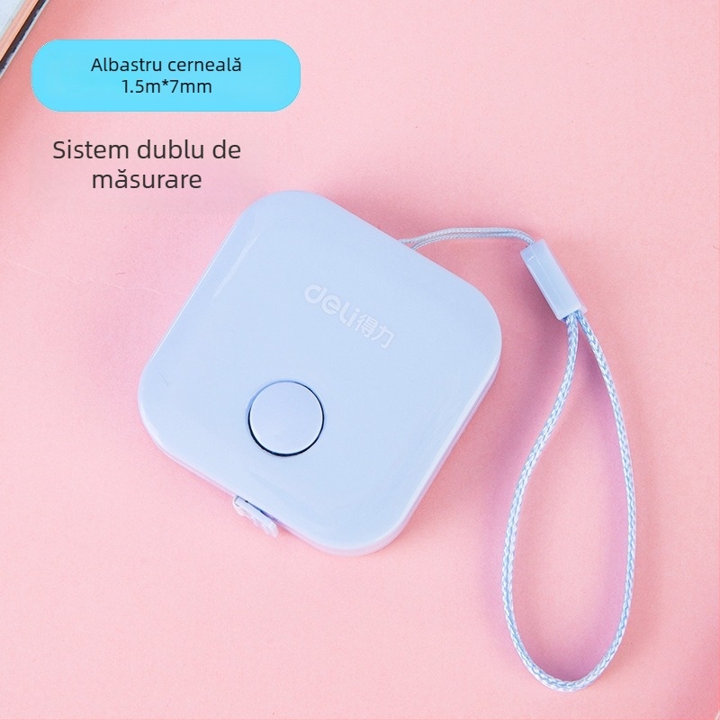 Deli 79650 bandă de măsurat — bandă flexibilă, ambalare individuală