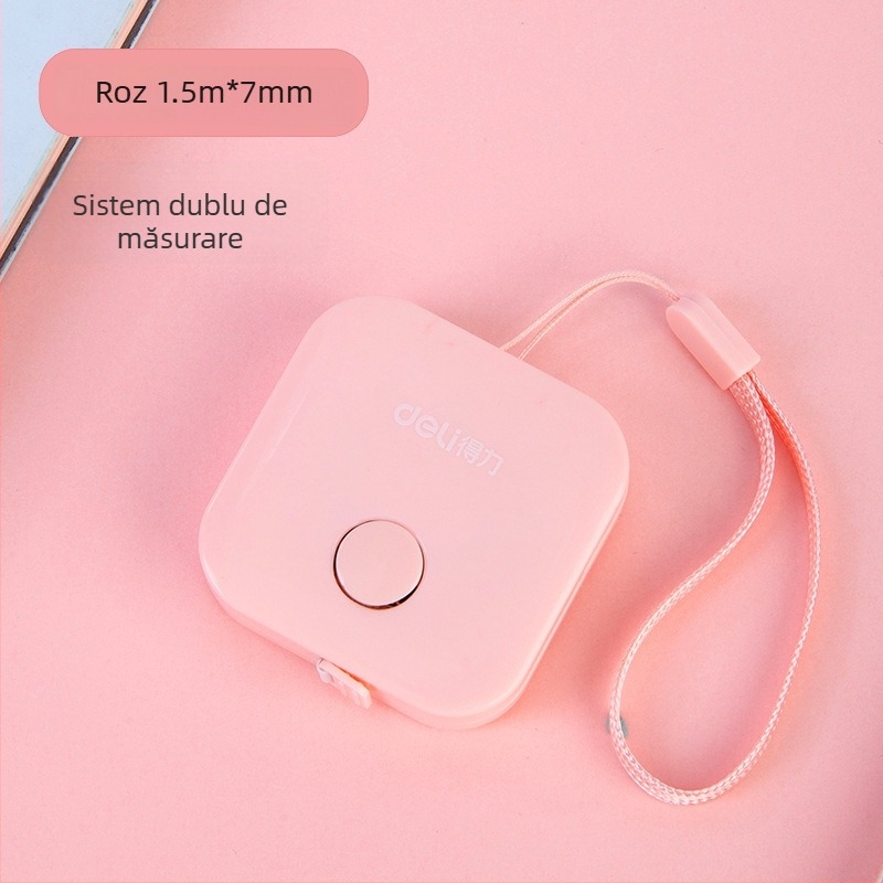 Deli 79650 bandă de măsurat — bandă flexibilă, ambalare individuală