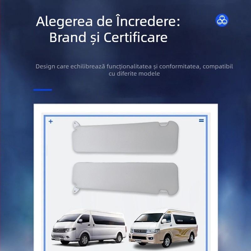 Parasolar frontal auto - fibră de carbon, model Rlb-a-498, pentru Sea Lion