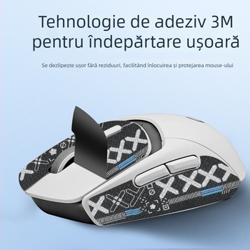 Adeziv antiaderare pentru mouse Logitech G309 – absorbant la transpirație, impermeabil și rezistent la uzură, acoperire completă a palmei și a spatelui
