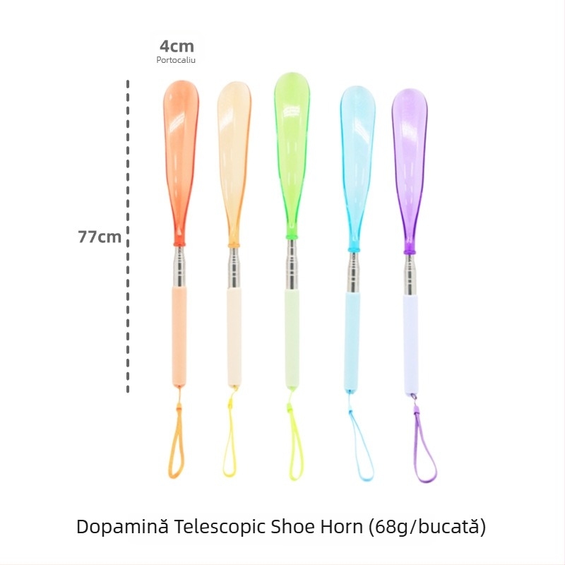 Ghid pentru încălțăminte din oțel inoxidabil, mâner lung, portabil – pentru persoane în vârstă și gravide, utilizare zilnică, tuturor anotimpurilor