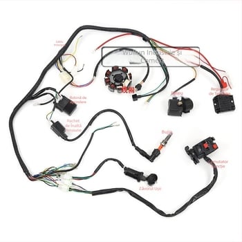 Sistem de cablaj ATV și ansamblu de comutatoare CG125/150/250cc - 12V