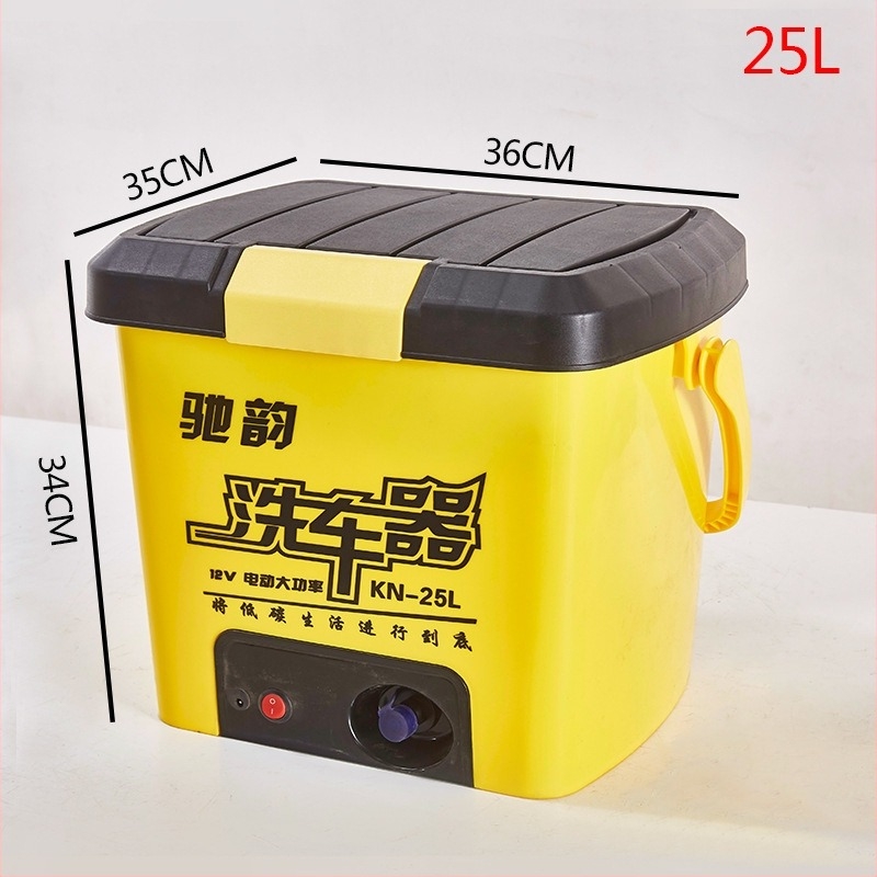 Spălător auto portabil KN-28 (12V, 60W, debit maxim 1.5 L/min, presiune maximă 1.2 MPa)