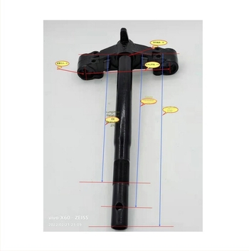 Coloană de direcție Zhenghao ZH-10 pentru motocicletă DIO