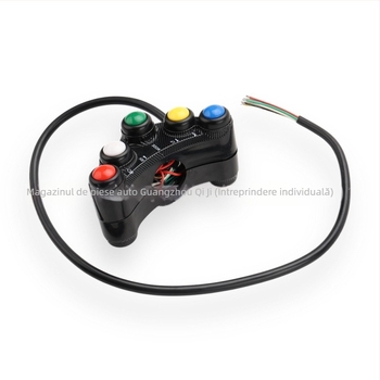 Comutator impermeabil pentru motocicletă de curse pentru oprire far, semnalizatoare și claxon (Personalizare procesare: Da; Brand: 1; Model: 1; Articol: 1; Sursă de export cross-border: Da)