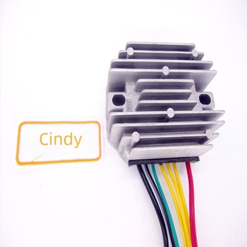 Rectificator pentru motocicletă și regulator de tensiune, carcasă din aluminiu, model BAJAJ BA a, greutate 195 g