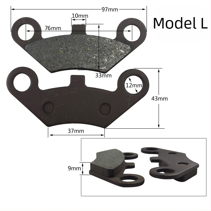 Plăcuță de frână pentru disc, din piele, tip L, Youcheng
