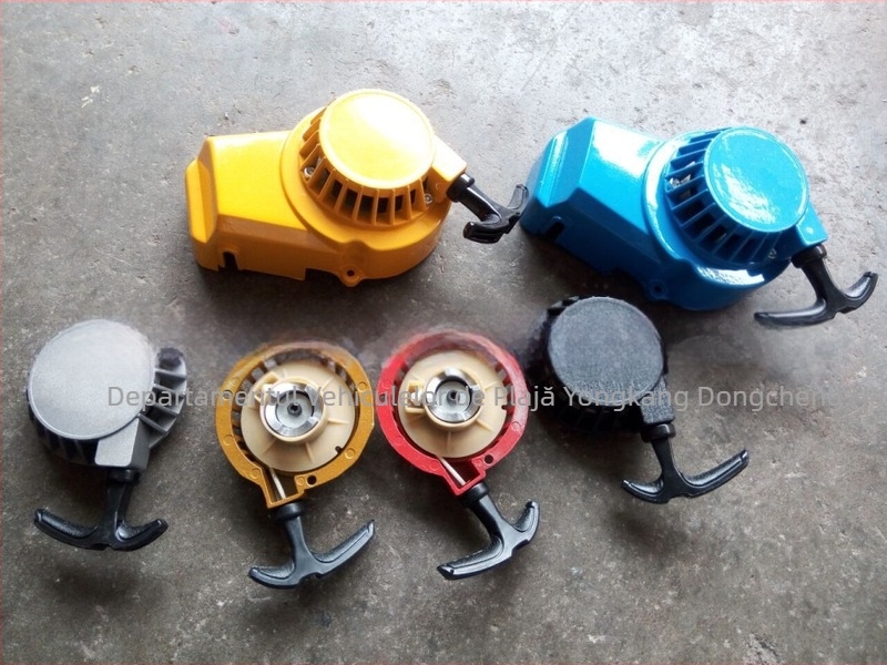 Comutator de pornire prin tragere manuală pentru motocicletă mini 49CC – Aluminiu, Model 40-6, pentru mini mașini sport și vehicule off-road mici (Brand: Hand puller)