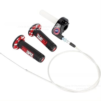 Ansamblu cablu accelerație și mâner ghidon pentru motocicletă off-road 50-250cc