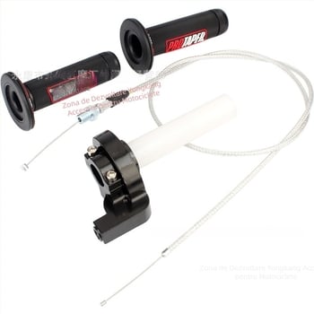 Ansamblu cablu accelerație și mâner ghidon pentru motocicletă off-road 50-250cc