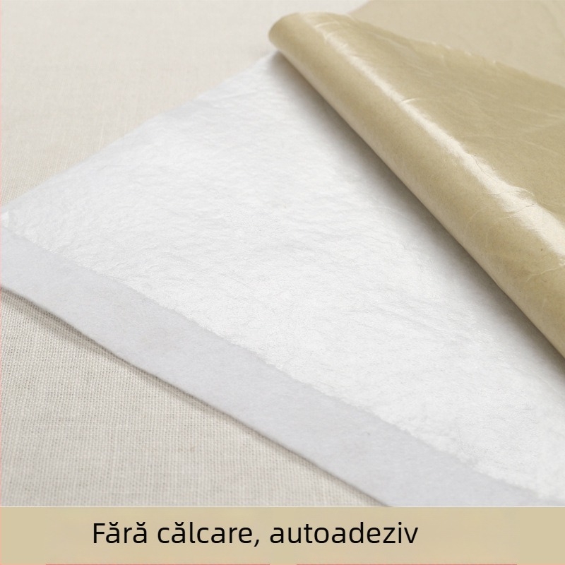 Interliniu autoadeziv pentru geantă cu umplutură din bumbac fără călcare